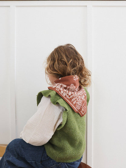 Mysore mini scarf - cinnamon