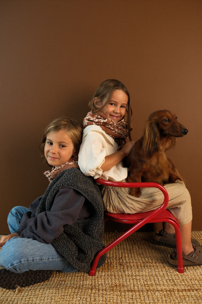 Mysore mini scarf - cinnamon