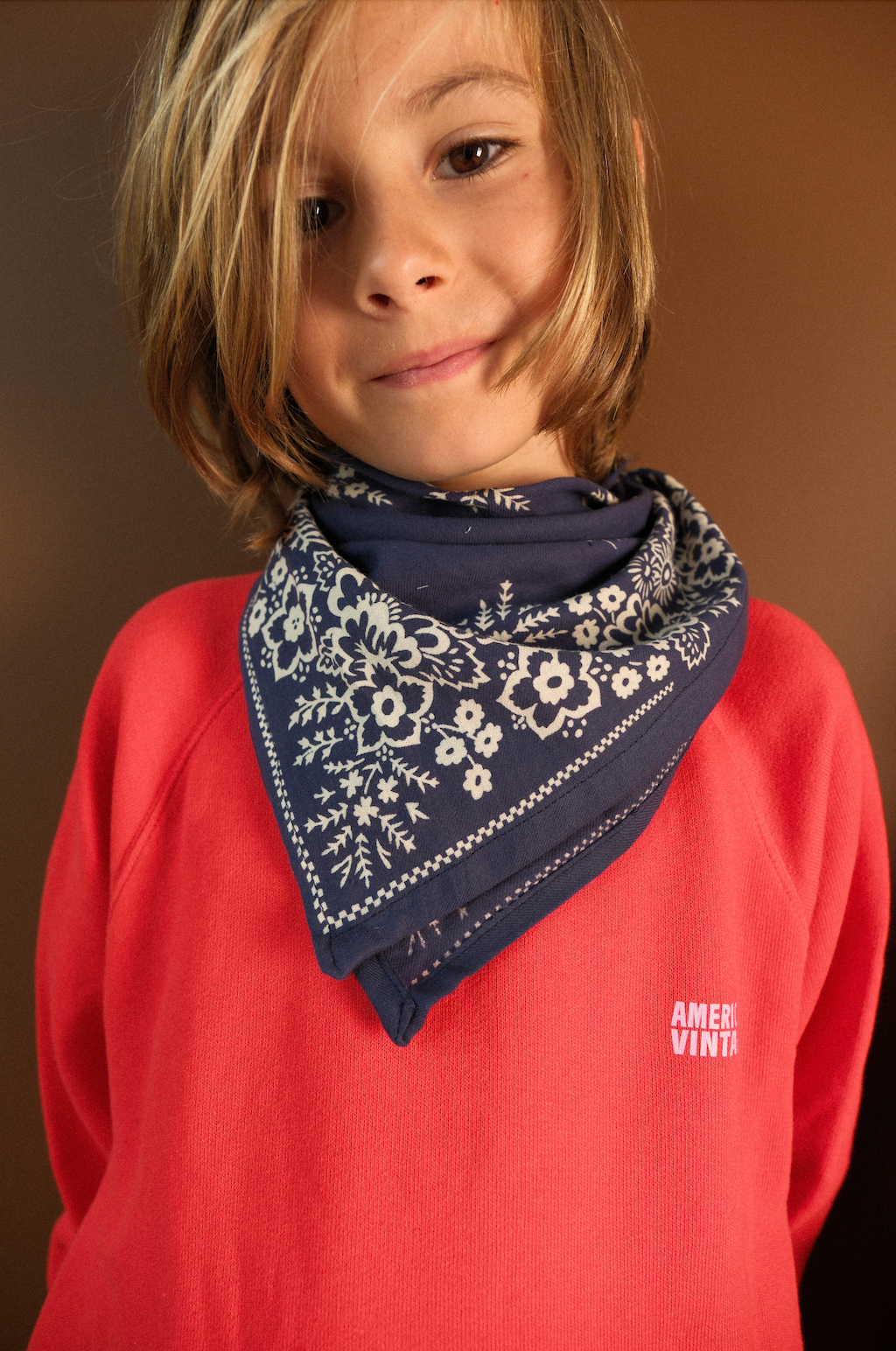 Mysore mini scarf - navy